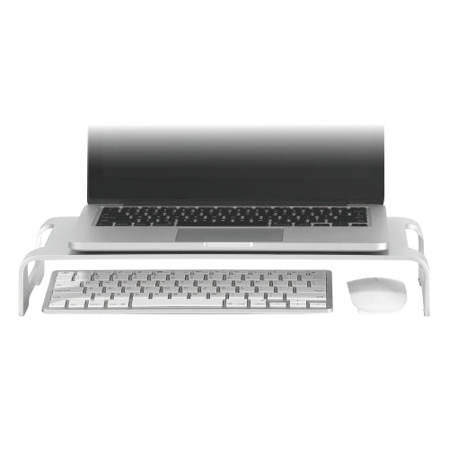 Brateck Slim Aluminum Monitor Riser (500mm x 210mm x 63mm), Fit Screen Size : 11''~32'', Weight Capacity(per layer): 20kg (LS)