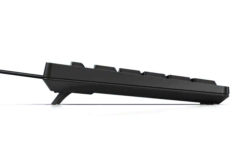 HP 125 Wired Keyboard - Compatible with Windows 10, Desktop PC, Laptop, Notebook USB Plug and Play Connectivity, Easy Cleaning 1YR WTY