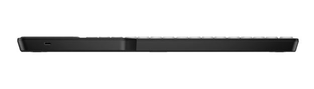 HP 405 Multi-Device Backlit Wired Keyboard Removable USB-C® cable with USB-A Slim Full-size Numpa... - Image 4