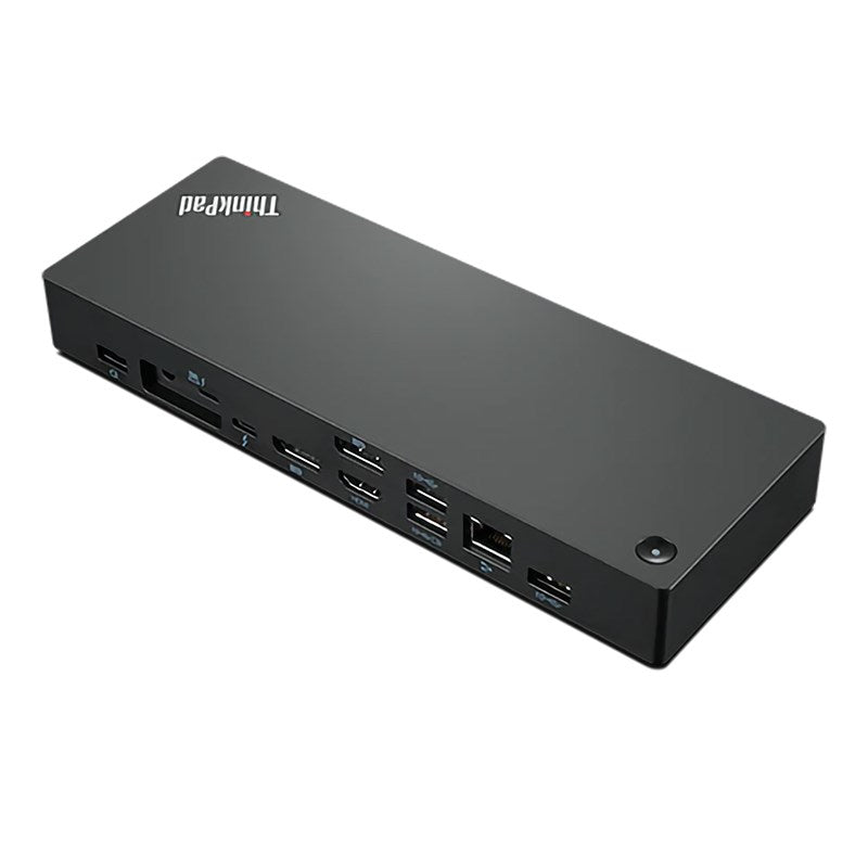 LENOVO ThinkPad Universal Thunderbolt 4 Dock - 1x HDMI 2.1, 2x DisplayPort, 4x USB, 1x USB-C, 1x Gigabit Ethernet, 100W Power Delivery, Power Button