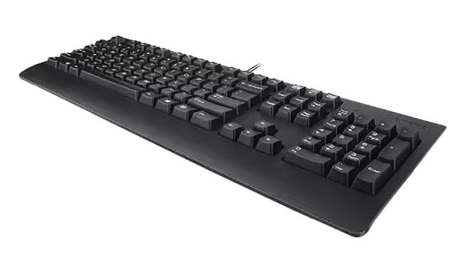 LENOVO Preferred Pro II USB Keyboard Black 3-zone layout Plunger domed switch keys Adjustable til... - Image 4