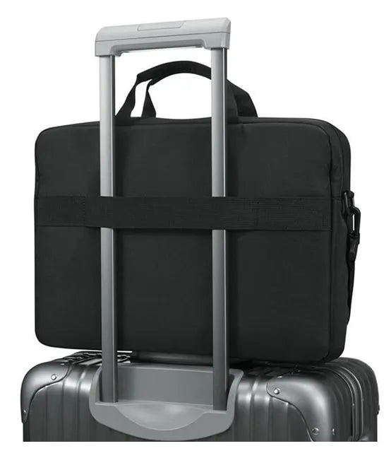 LENOVO Essentials 16' Toploader Bag Notebook Case - Classic Black Nylon Exterior, Dedicated Padde... - Image 3