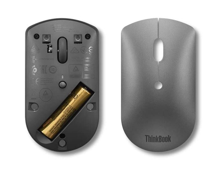 LENOVO ThinkPad Bluetooth Silent Mouse - Dual-Host Bluetooth 5.0 to Switch Between 2 Devices,DPI... - Image 4