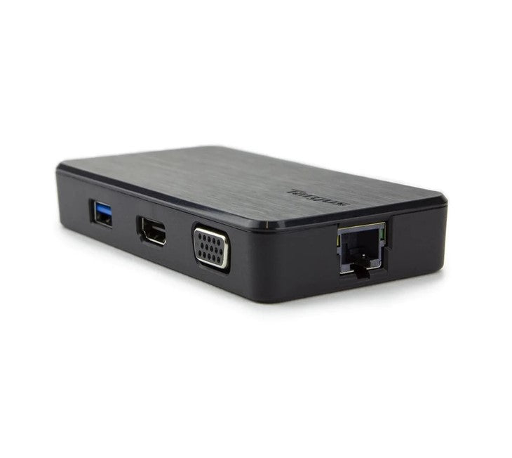 Targus USB 3.0 USB-C Dual Travel Dock Connects 2 monitors, 1x HDMI 1x VGA, Supports Projectors and HDTVs, PCs, Macs, and Android Devices