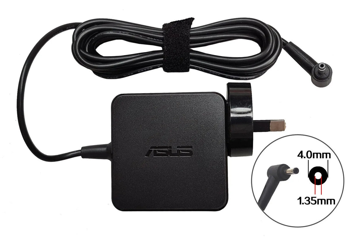 ASUS AC ADAPTOR 45W 19V 2.37A - 4mm x 1.35mm - Notebook Accessories