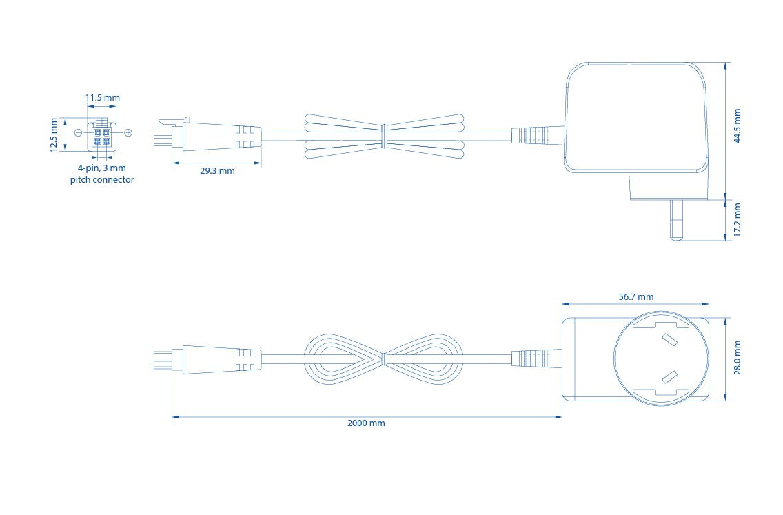 Teltonika AU POWER SUPPLY 18W - IoT / LTE - Image 2