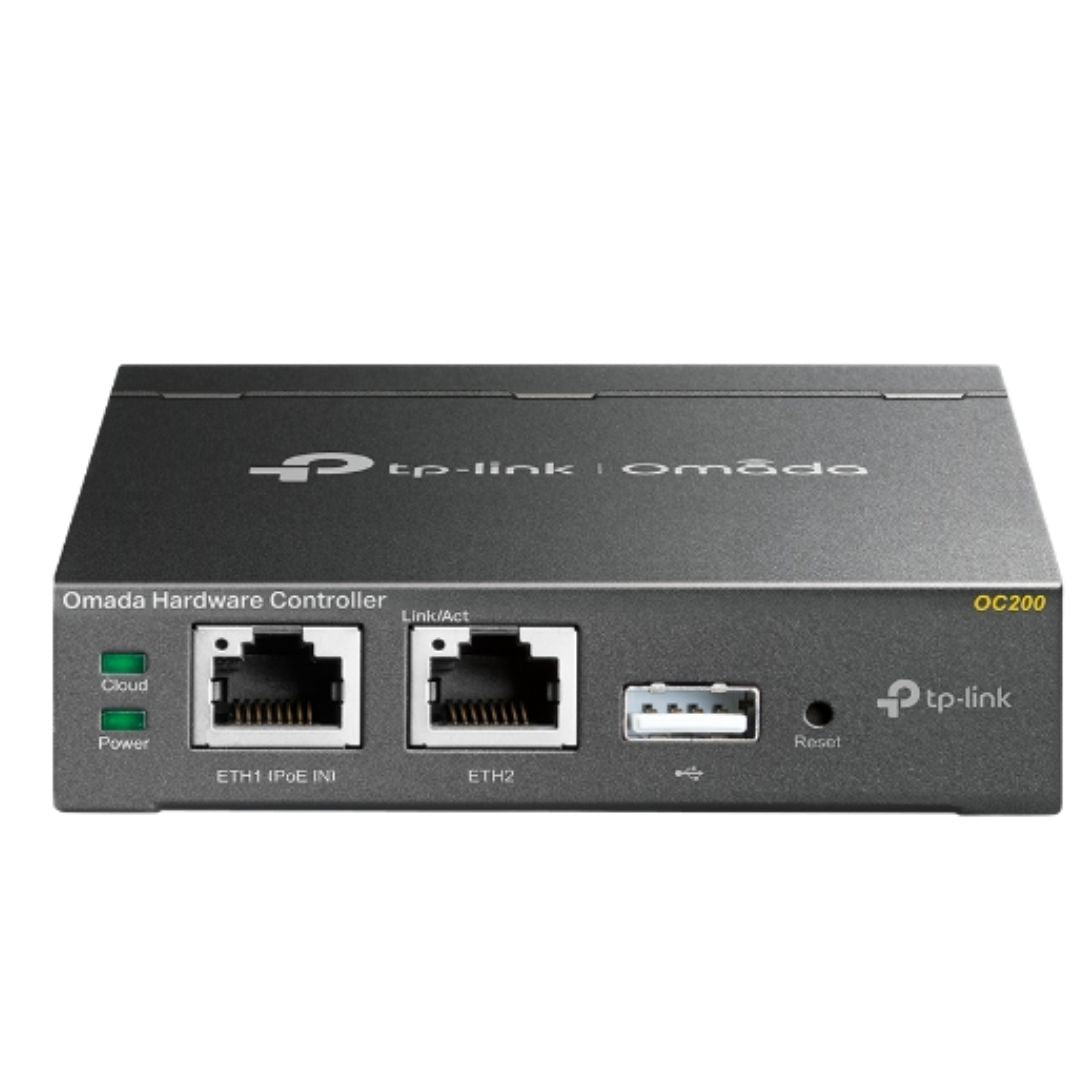 TP-Link OC200 Omada Cloud Controller, Centralised Management - Up to 100 Omada APs, JetStream Switches And SafeStream Routers