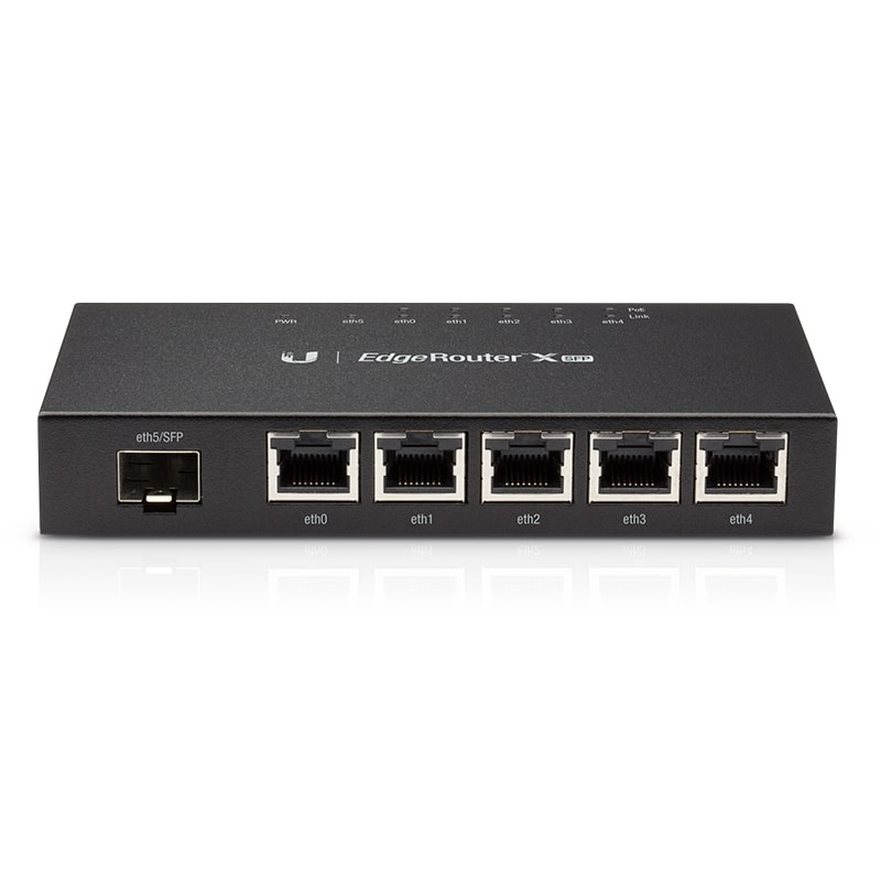 Ubiquiti EdgeRoute Advanced Gigabit Ethernet Router - Compact Powerful Router Sporting,5 Gigabit... - Image 3