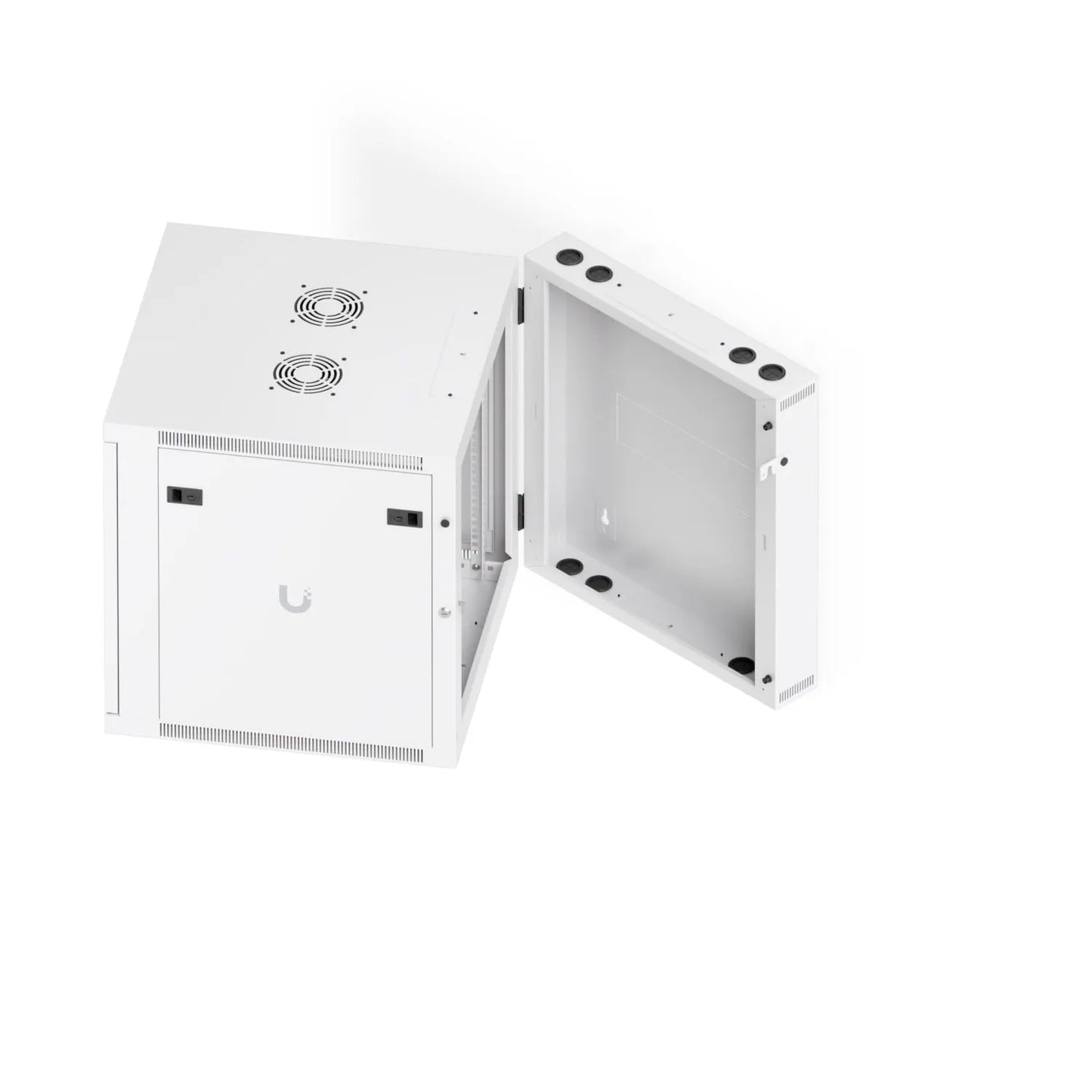 Ubiquiti 12U Rack Cabinet,Fully Assembled Wall-Mount Rack,Built-In Fans,Removable Panels, Easy Eq... - Image 4