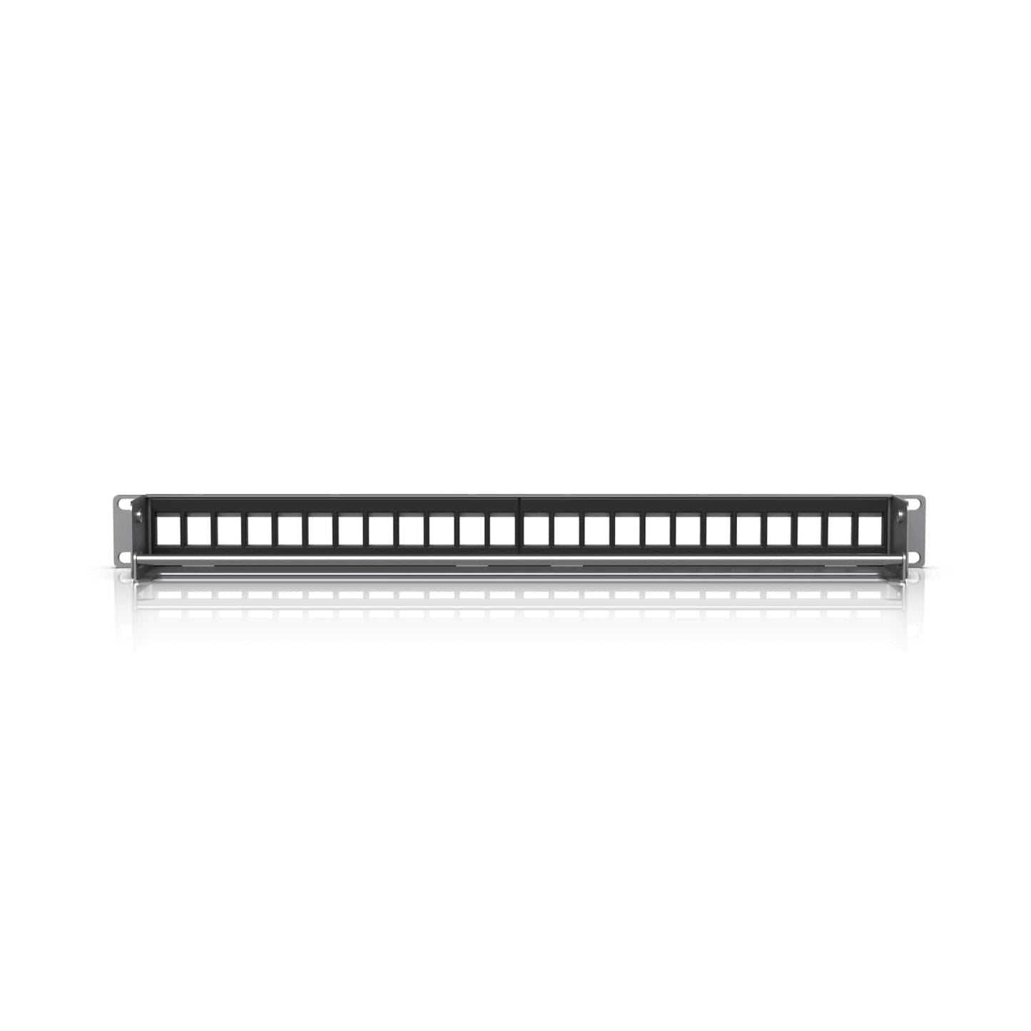 Ubiquiti 24-Port Blank Keystone Patch Panel, Silver, 1U 24-port, Ideal for Keystone Module Instal... - Image 4