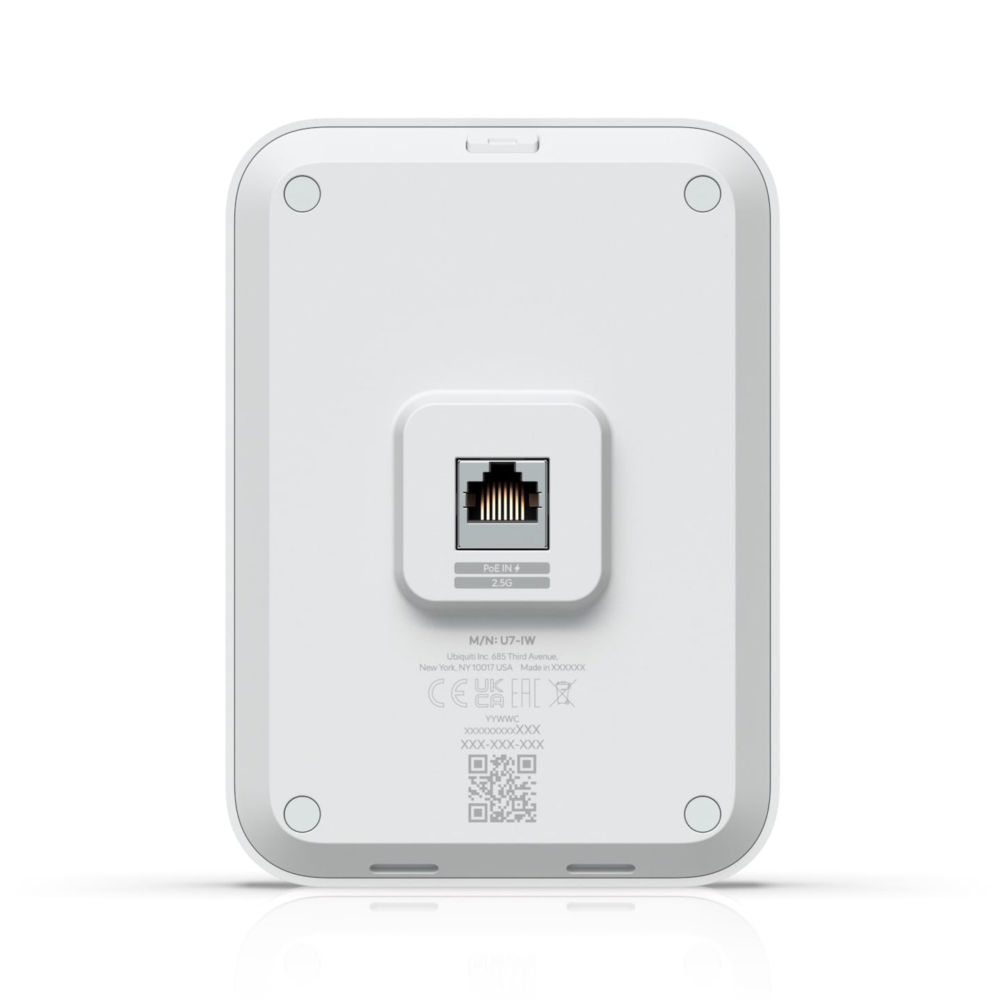 Ubiquiti U7 In-Wall, Wall-mounted WiFi 7 AP,4 Spatial Streams,Integrated 2.5 GbE PoE Switch, For... - Image 3