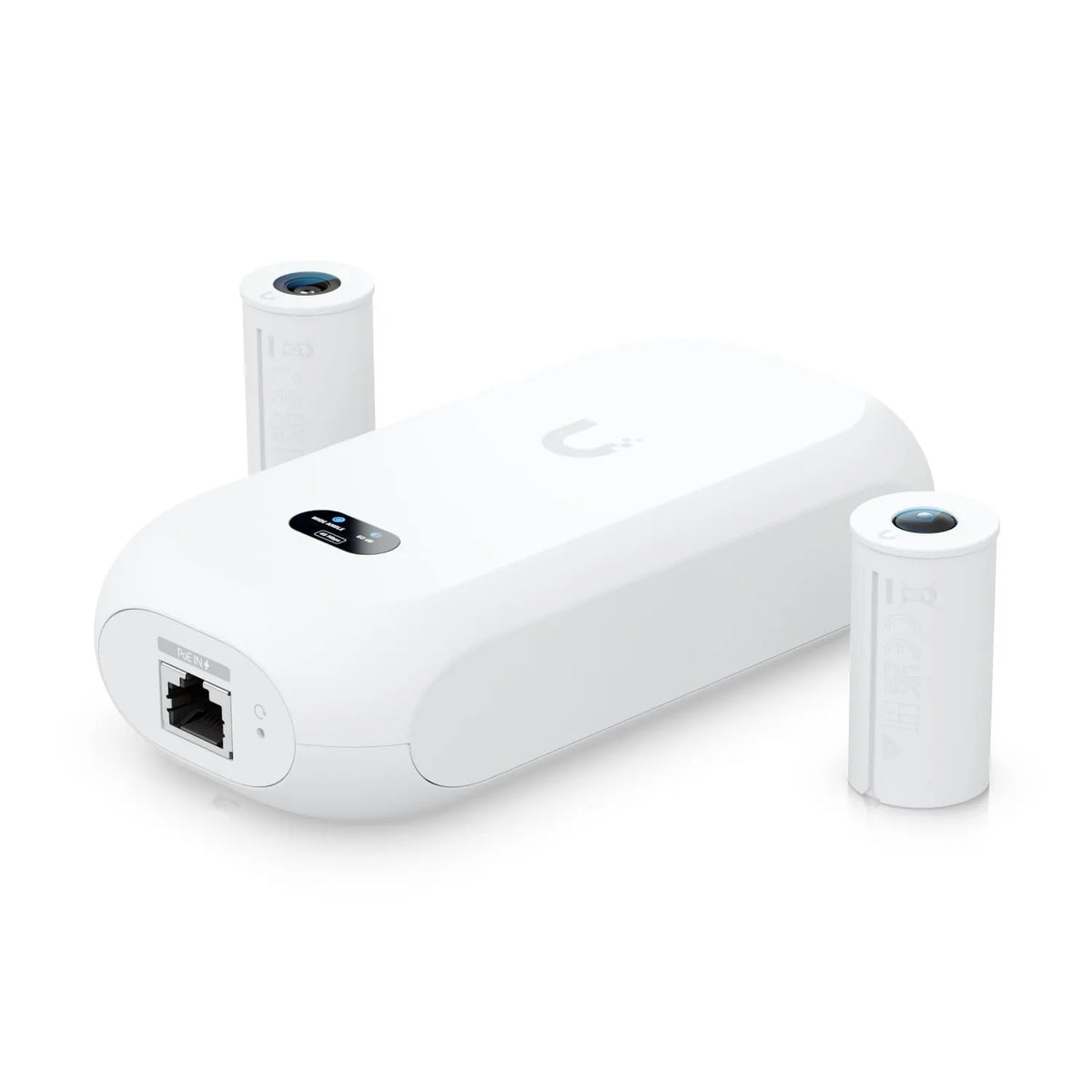 Ubiquiti Camera 8MP Wide Angle Lens (97.5˚ H), 12MP Fisheye 360˚ Lens, Colour LCM Display For Dev...
