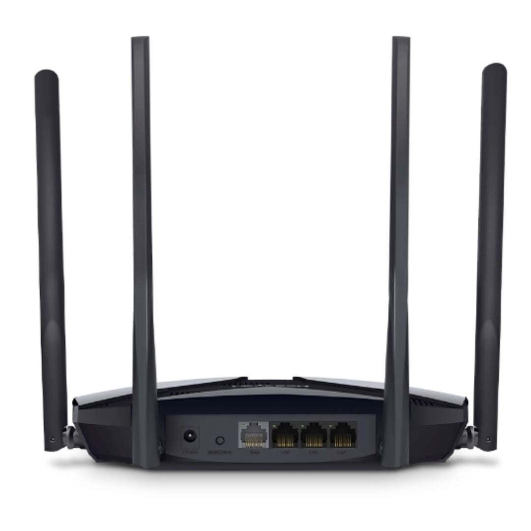 Mercusys MR80X AX3000 Dual-Band Wi-Fi 6 Router, Up to 3 Gbps ,MU-MIMO, OFDMA,WPA3 - Network - Con... - Image 3