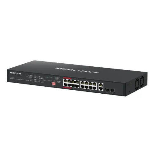 Mercusys MS120GP 20-Port Gigabit Rackmount Switch with 16-Port PoE+ - Network - Consumer
