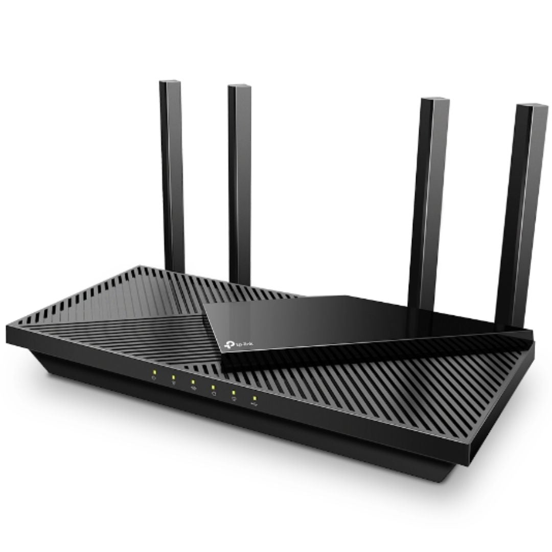 TP-Link Archer AX55 Pro AX3000 Dual-Band Wi-Fi 6 Router, 574 Mbps at 2.4 GHz + 2402 Mbps at 5 GHz , 4× Antennas,1× 2.5 Gbps WAN/LAN Port + 1× Gigabi