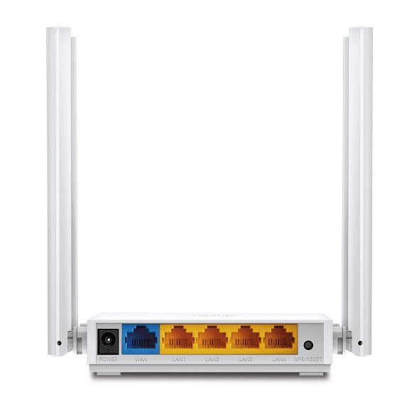TP-Link Archer C24 AC750 Dual-Band Wi-Fi Router 2.4GHz 300Mbps 5GHz 433Mbps 4xLAN 1xWAN 4xAntennas, WPS, Router Access Point and Range Extender Modes