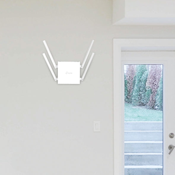 TP-Link Archer C24 AC750 Dual-Band Wi-Fi Router 2.4GHz 300Mbps 5GHz 433Mbps 4xLAN 1xWAN 4xAntennas, WPS, Router Access Point and Range Extender Modes