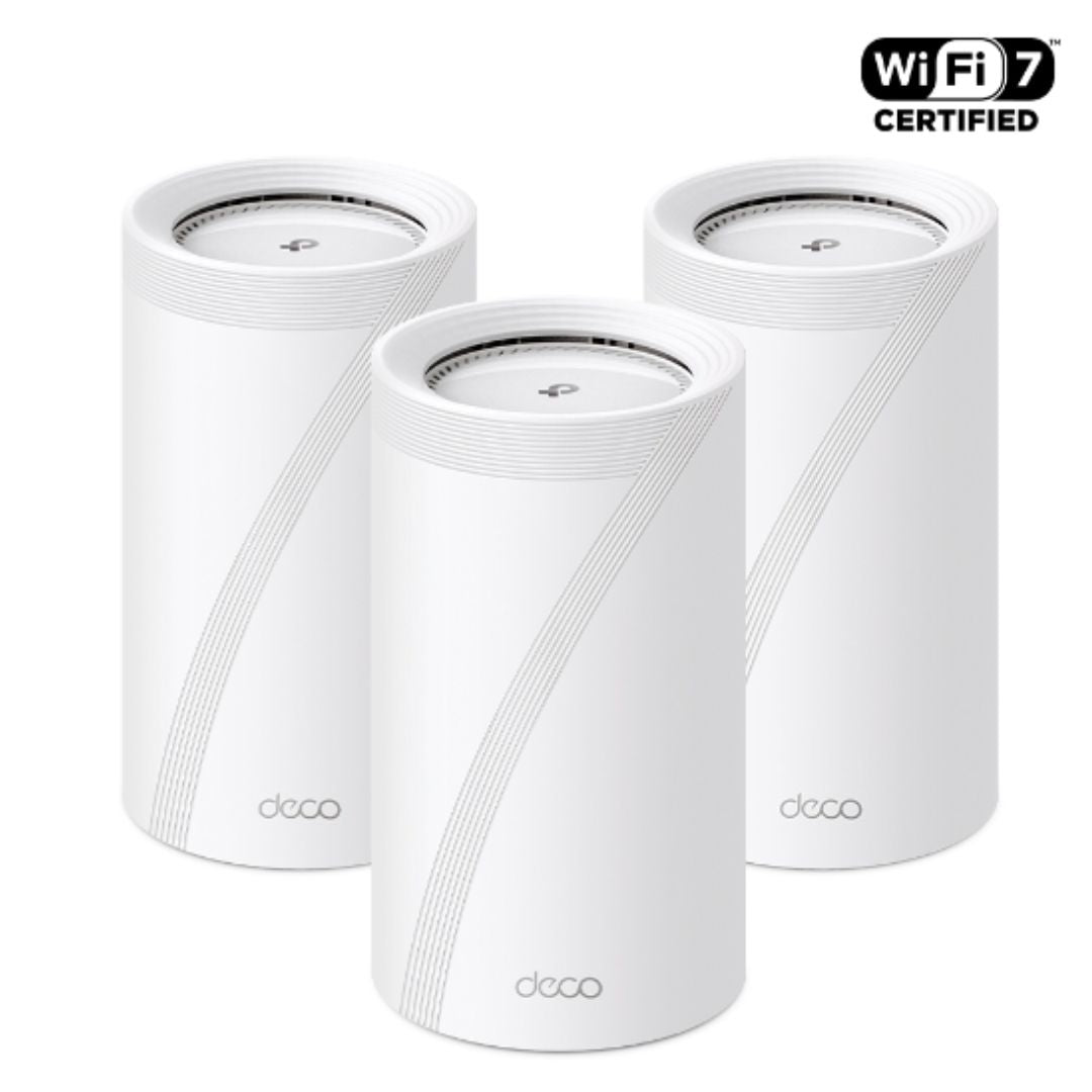 TP-Link Deco BE85(3-pack) BE22000 Tri-Band Whole Home Mesh Wi-Fi 7 System (WIFI7) 1376 Mbps at 2.... - Image 2
