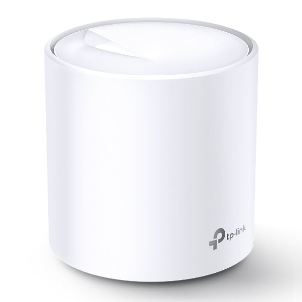 TP-Link Deco X20 (1-pack)AX1800 Whole Home Mesh Wi-Fi 6 System, Up To 200 sqm Coverage, WIFI6, 1201Mbps @ 5Ghz, 574Mbps @ 2.4 GHz OFDMA, MU-MIMO (WIFI