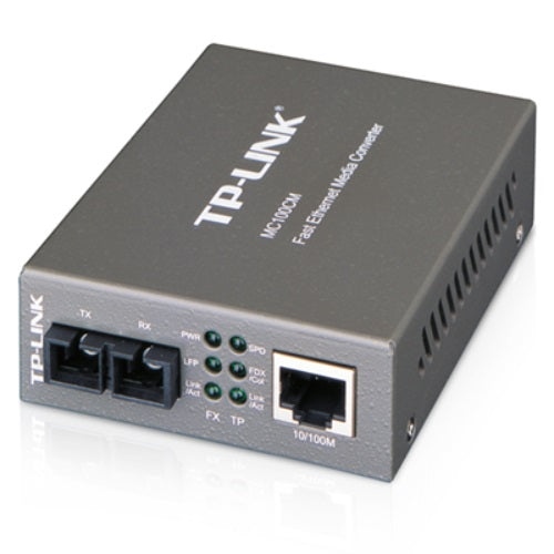 TP-Link MC111CS 10/100Mbps SC WDM Media Converter Monomode Simplex 10/100Base-TX, 100Base-FX stan... - Image 2