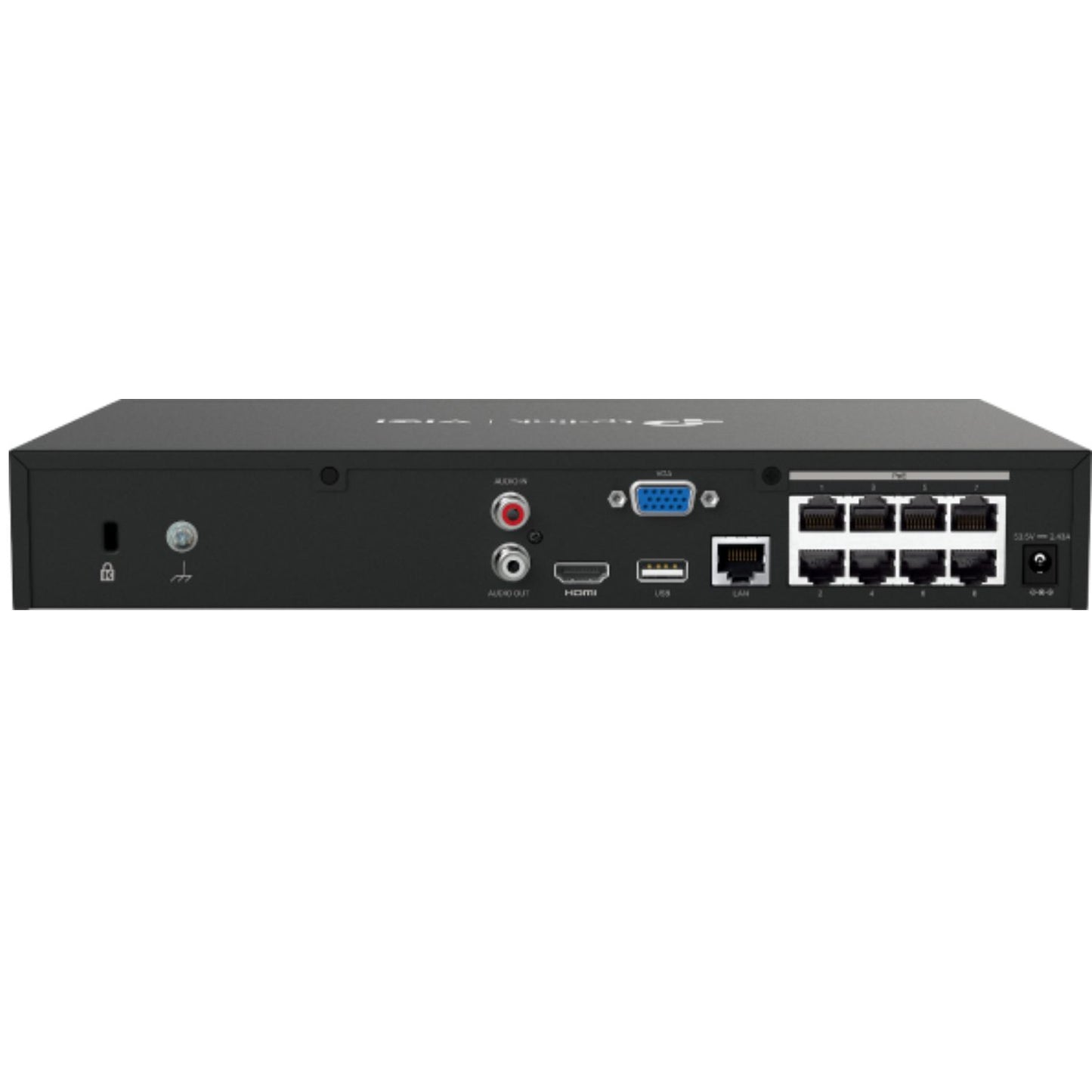 TP-Link VIGI NVR1008H-8MP 8 Channel PoE+ Network Video Recorder, 113W PoE Budget, H.265+, 4K Vide... - Image 3