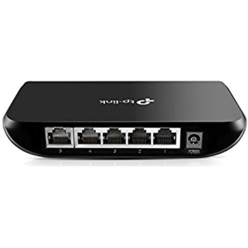 TP-Link TL-SG1005D 5-port Desktop Gigabit Switch, 5 10/100/1000M RJ45 ports, plastic case,Supports Auto MDI / MDIX