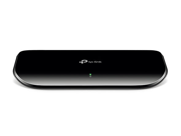 TP-Link TL-SG1008D 8-Port Gigabit Unmanaged Switch Desktop Wall-Mounting Plastic Case Fanless Supports MAC address 802.1p/DSCP QoS