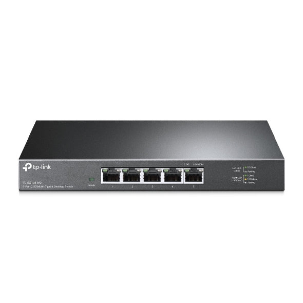 TP-Link TL-SG105-M2 5-Port 2.5G Desktop Switch, Up To 25G Switching Capacity, Connects 2.5G NAS/S... - Image 2