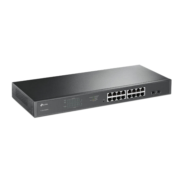 TP-Link TL-SG1218MPE 16-Port Gigabit PoE+ Easy Smart Switch, 16 Gigabit RJ45 Ports, 2 SFP Slots,...
