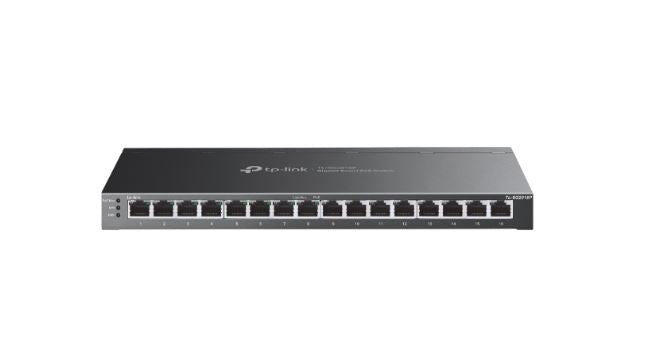 TP-Link SG2016P Omada 16-Port Gigabit Smart Switch with 8-Port PoE+ , Integration with Omada SDN...