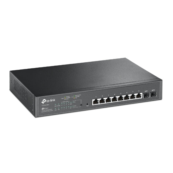 TP-Link SG2210MP 10-Port Gigabit Smart Switch with 8-Port PoE+ 1xFan 14.9Mpps Support Omada SDN,... - Image 3