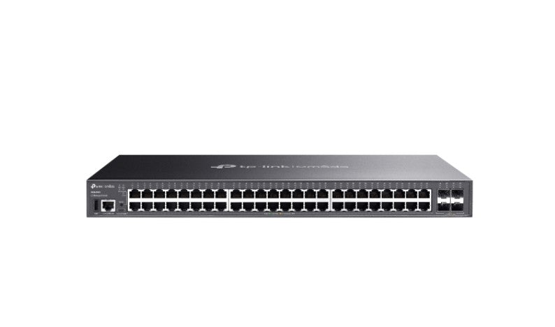TP-Link SG5452X Omada 48-Port Gigabit Stackable Lite L3 Managed Switch with 4× 10G Slots - Networ...