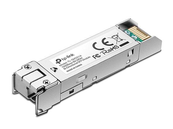 TP-Link SM321A 1000Base-BX WDM Bi-Directional SFP Module, LC connector, TX:1550nm/RX:1310nm, sing...
