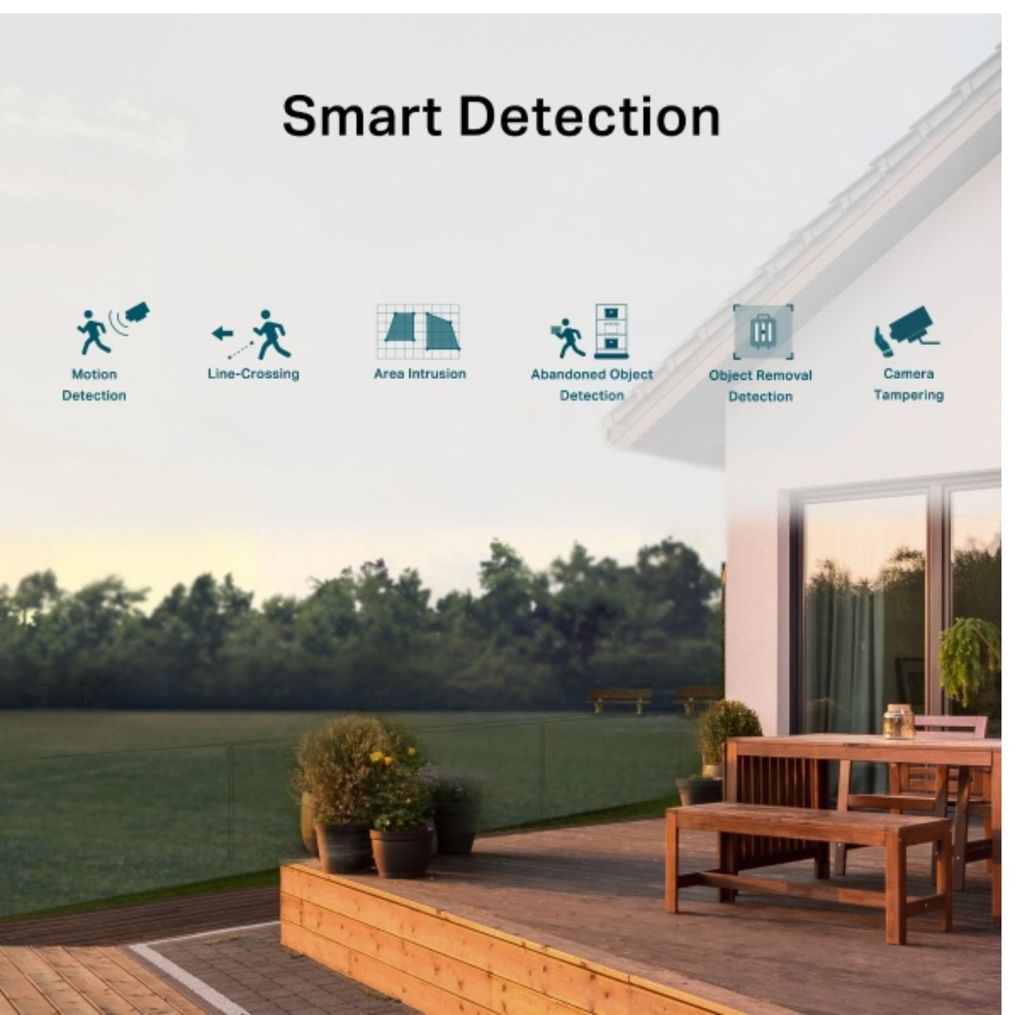 TP-Link VIGI 4MP C340I(6mm) Outdoor IR Bullet Network Camera,6mm Lens, Smart Detection, 3YW - Sec... - Image 4