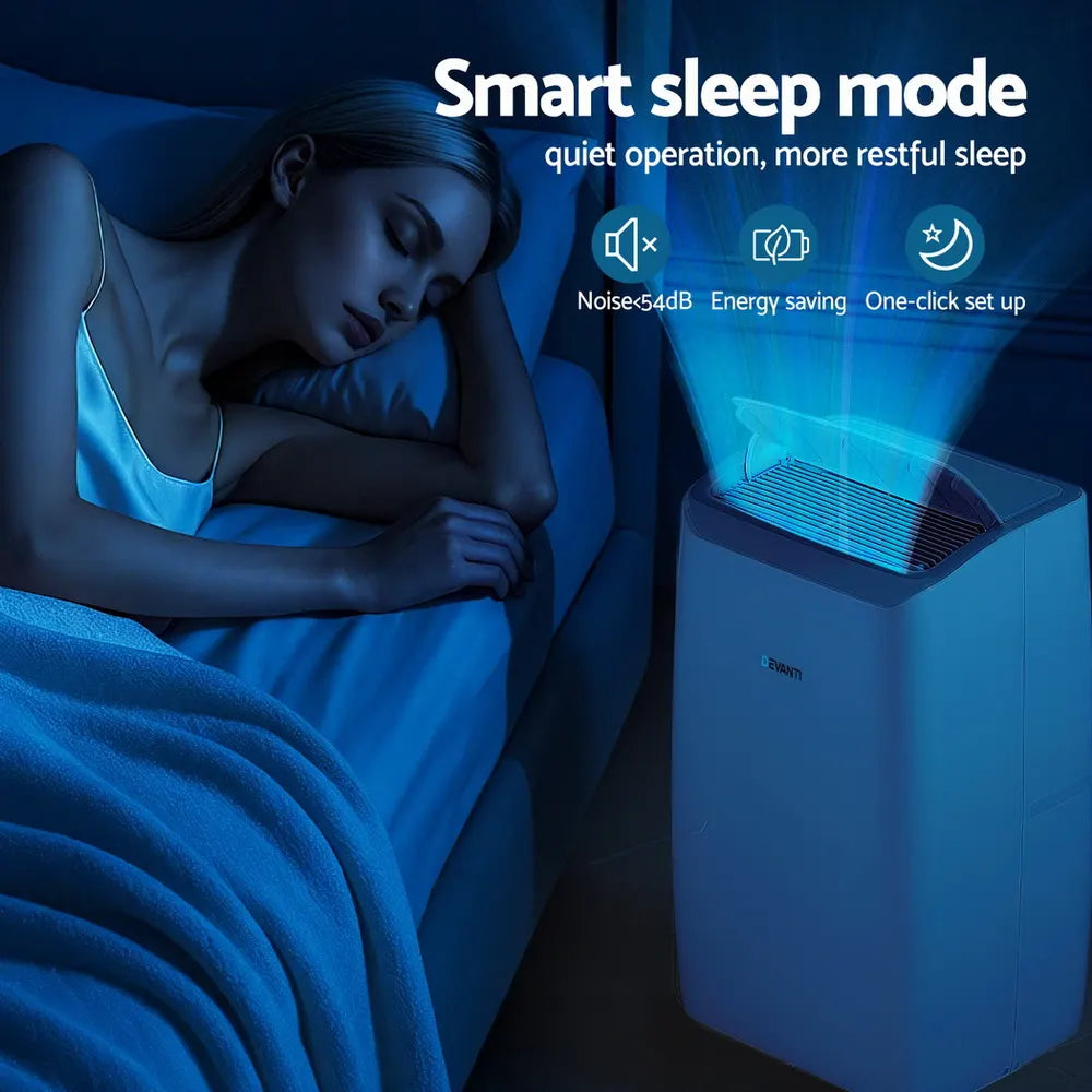 Devanti Portable Air Conditioner Dehumidifier Fan 14000BTU - Image 8