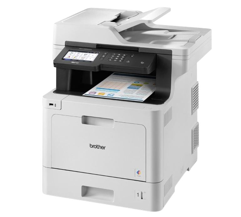 Brother MFC-L8900CDW Print Speed up to 31ppm(MonoColour) 2-Sided (Duplex) Print, 2-sided (Duplex) Scan USB Wired Wireless Network. 250 Sheets