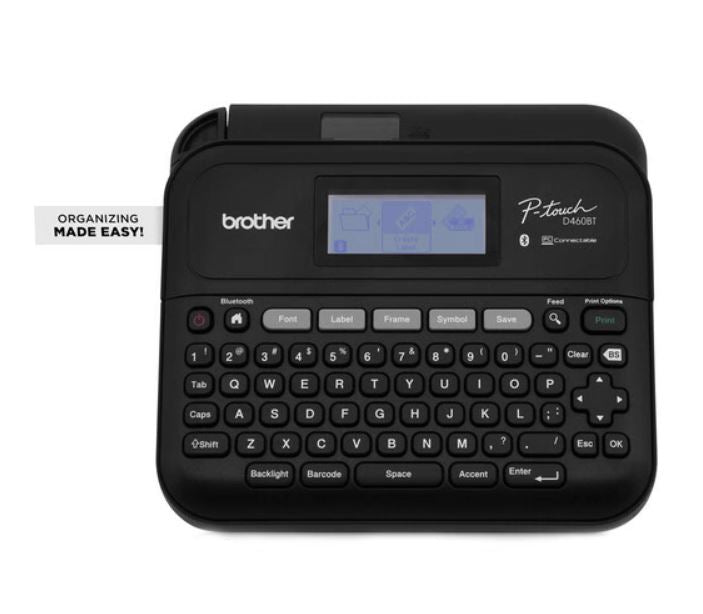 Brother PT-D460BT VERSATILE PC BLUETOOTH CONNECTABLE DESKTOP P TOUCH LABELLER - 3.5-18MM TZE TAP...