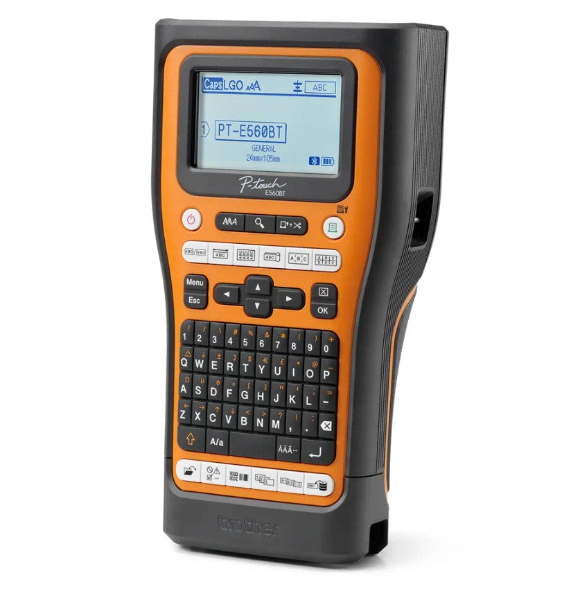 Brother PT-E560BTVP Industrial Handheld Label Printer - 3 Year Warranty, included Carry case, Re... - Image 2
