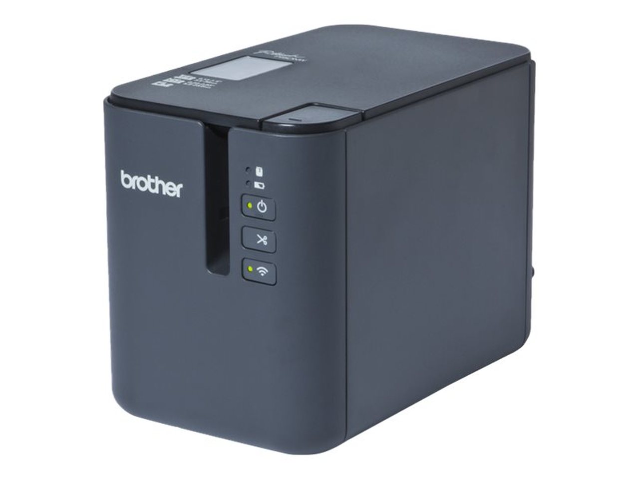 Brother PT-900W ADVANCED PC CONNECTABLE/WIRELESS LABEL PRINTER 3.5-36MM TZE TAPE MODEL - Scanner...