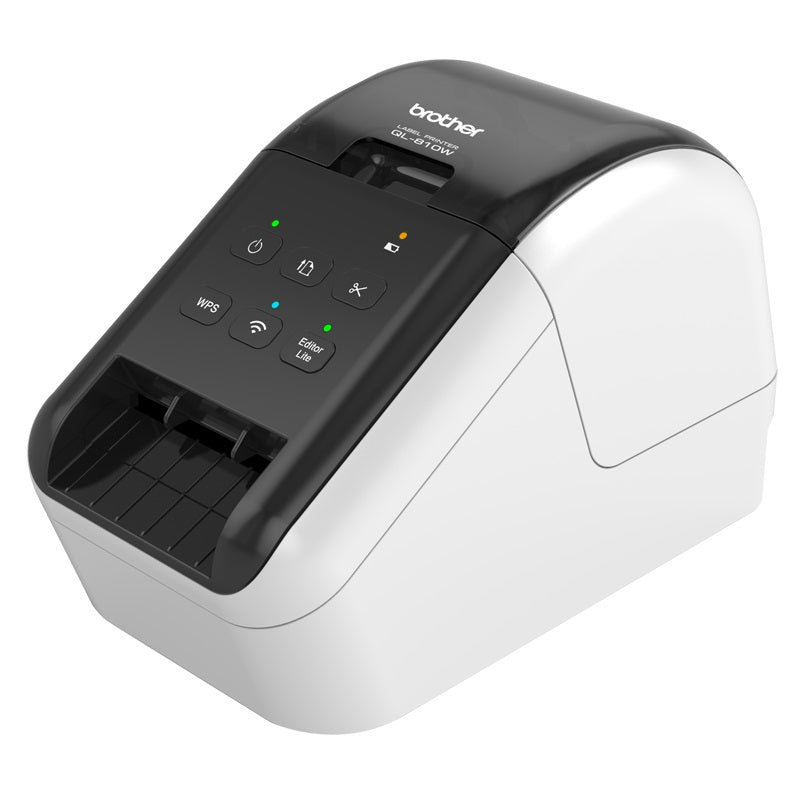 Brother QL-810W WIRELESS (WiFi) HIGH SPEED LABEL PRINTER / UP TO 62MM WITH BLACK/RED PRINTING (*D...