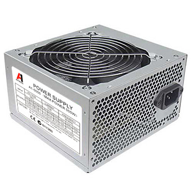 Aywun 500W Retail 120mm FAN ATX PSU. 1x 6PIN PCI-E, 24PIN ATX. Easy to Install, 2 Years Peace of...
