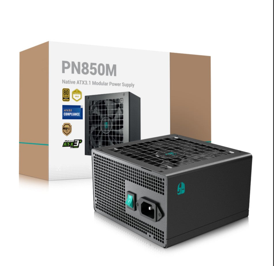 DeepCool PN850M Gamer Storm 850W 80+ Gold Certified Fully Modular ATX Power Supply, 120mm Fan, Ja... - Image 3