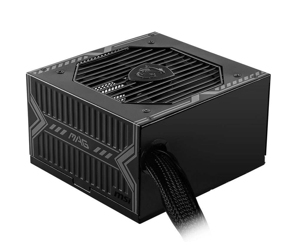 MSI MAG A650BN 650W Power Supply, 80 PLUS Bronze, up to 85% Efficiency, Active PFC, OCP / OVP / OPP / OTP / SCP