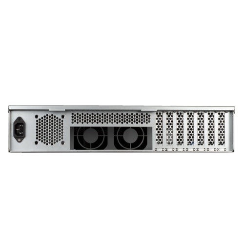 SilverStone RM23-502 2U dual 5.25' drive bay ATX rackmount industrial storage server chassis with... - Image 4
