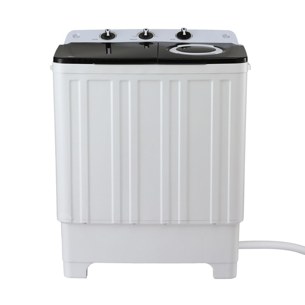 Devanti Portable Washing Machine Twin Tub 7KG White - Image 2