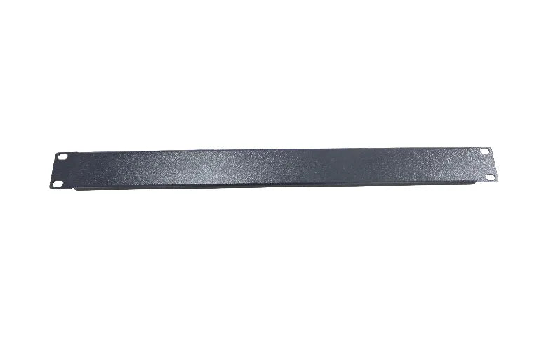 LDR 1U 19' Blanking Panel - Rack Mountable 19' - Black Metal Construction - Data Racks Accessories