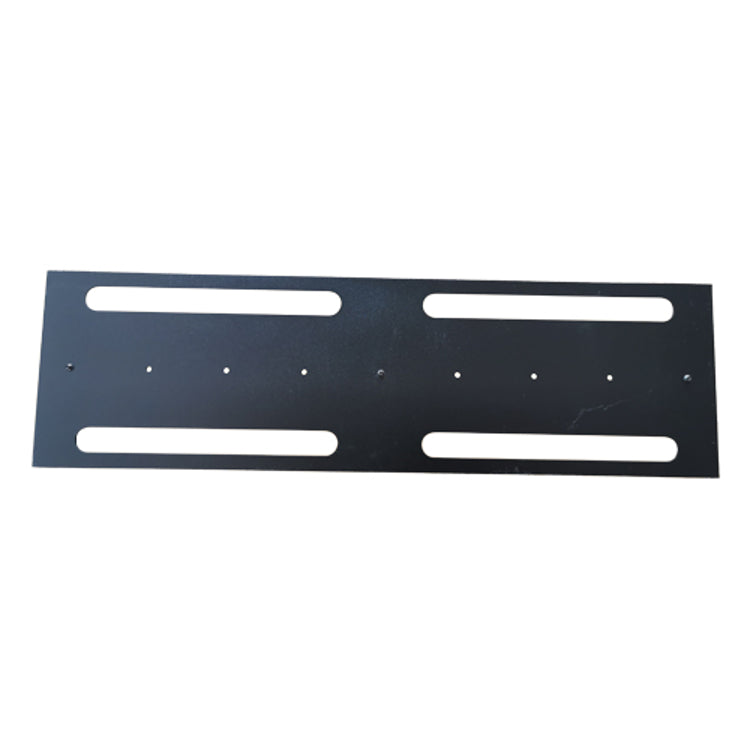 LDR Rackmount Din Rail, Black Metal Construction, 35mm International Din Rail