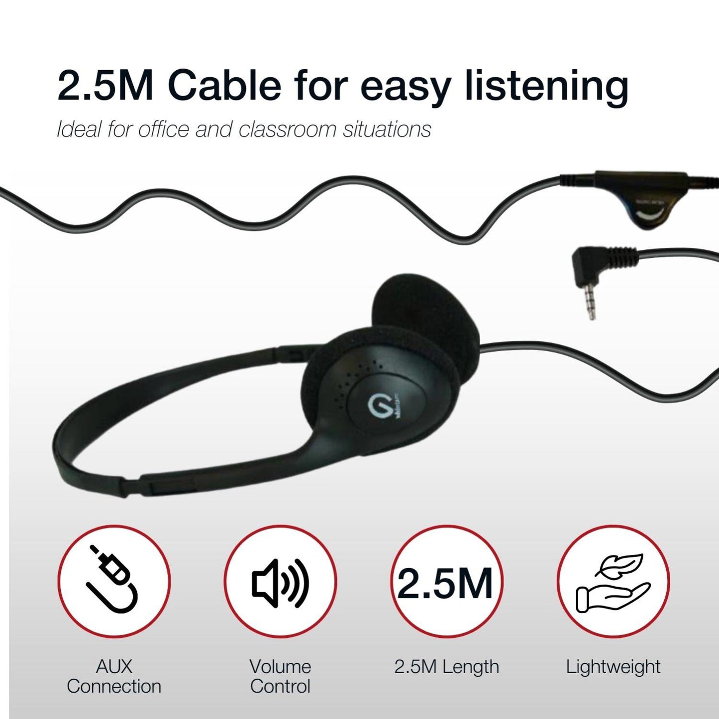 Shintaro Light Weight 3.5mm Headphones - Image 9