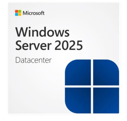 Microsoft Windows Server 2025 Datacenter 64Bit English 1pk DSP OEI DVD 16 Core. Office and Corpor...
