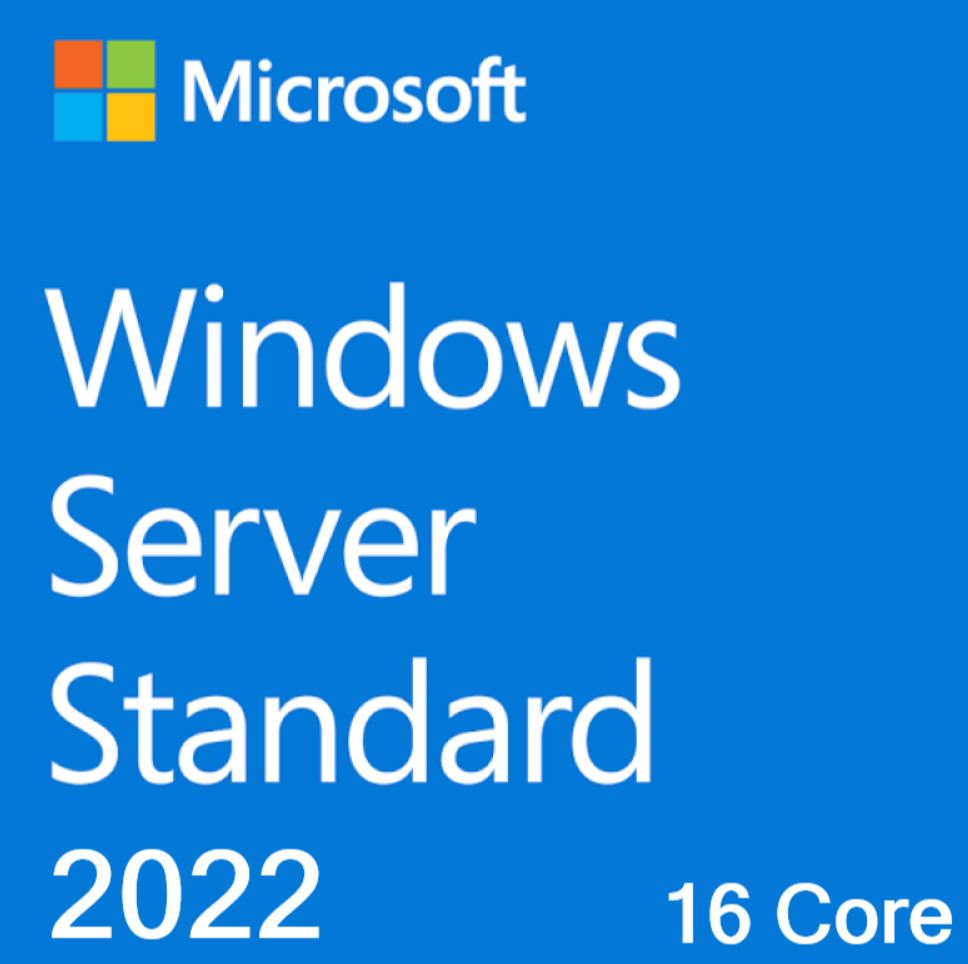 Microsoft Windows Svr Std 2022 English 1pkDSP OEI 16 Core No Media/ No Key) Additional License. P...